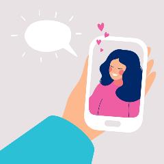 GettyImages-1155140108 woman-facetiming-on-a-phone